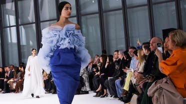 Models present creations from the Carolina Herrera Fall 2020 collection during New York Fashion Week in the Manhattan borough of New York, US. (Reuters)
