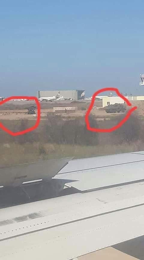 منظومة دفاع جوي في مطار معيتيقة (صور متداولة)