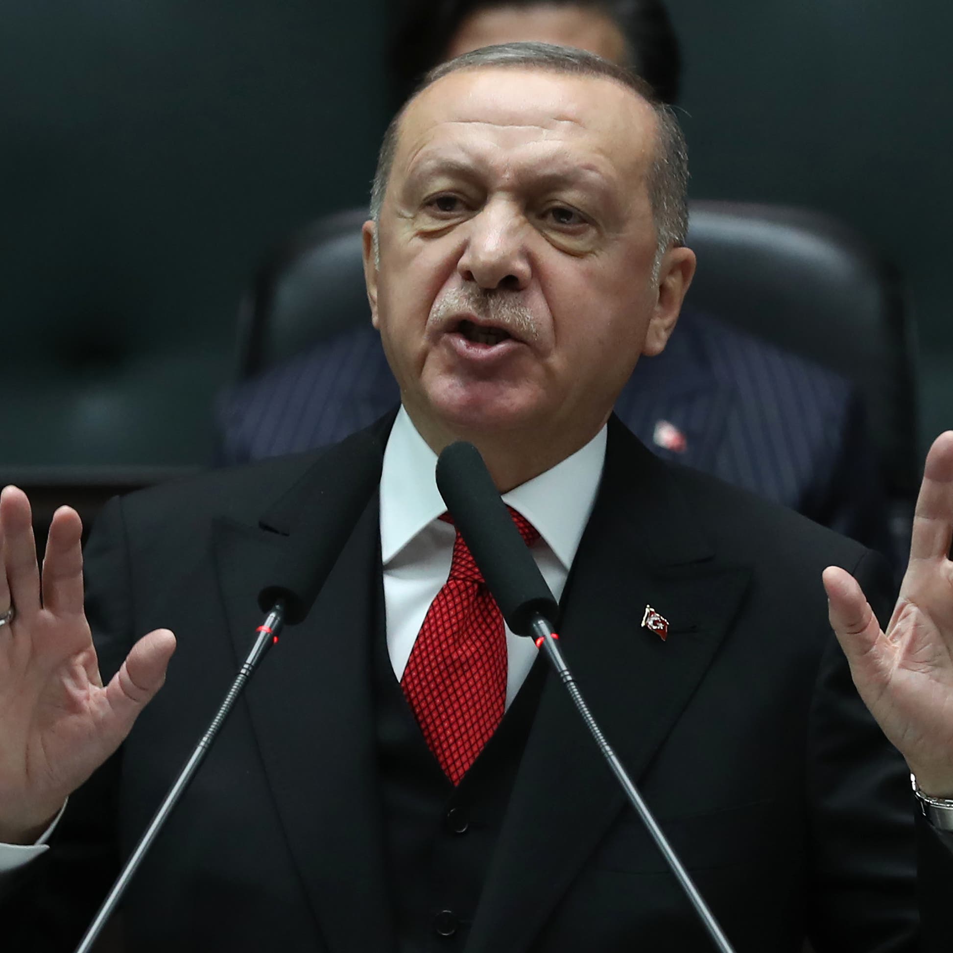 أردوغان يطلب من ماكرون وميركل خطوات ملموسة بشأن إدلب