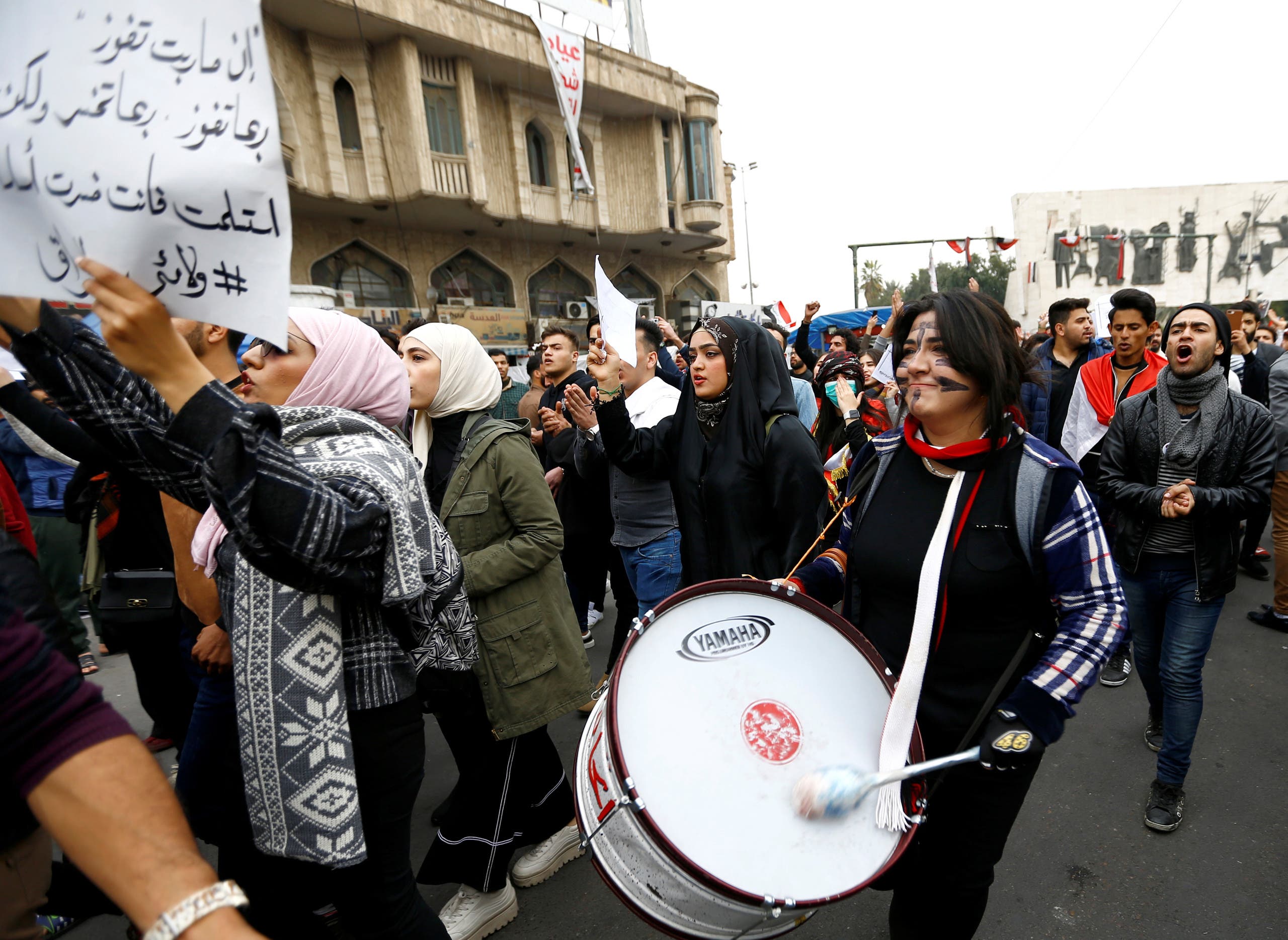 من وسط بغداد (16 فبراير - رويترز)