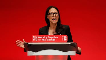 Debbie Abrahams, speaks during the second day of the Labour Party conference in Liverpool, Britain. (File photo: Reuters)
