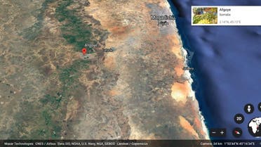Somalia’s Afgooye district google earth
