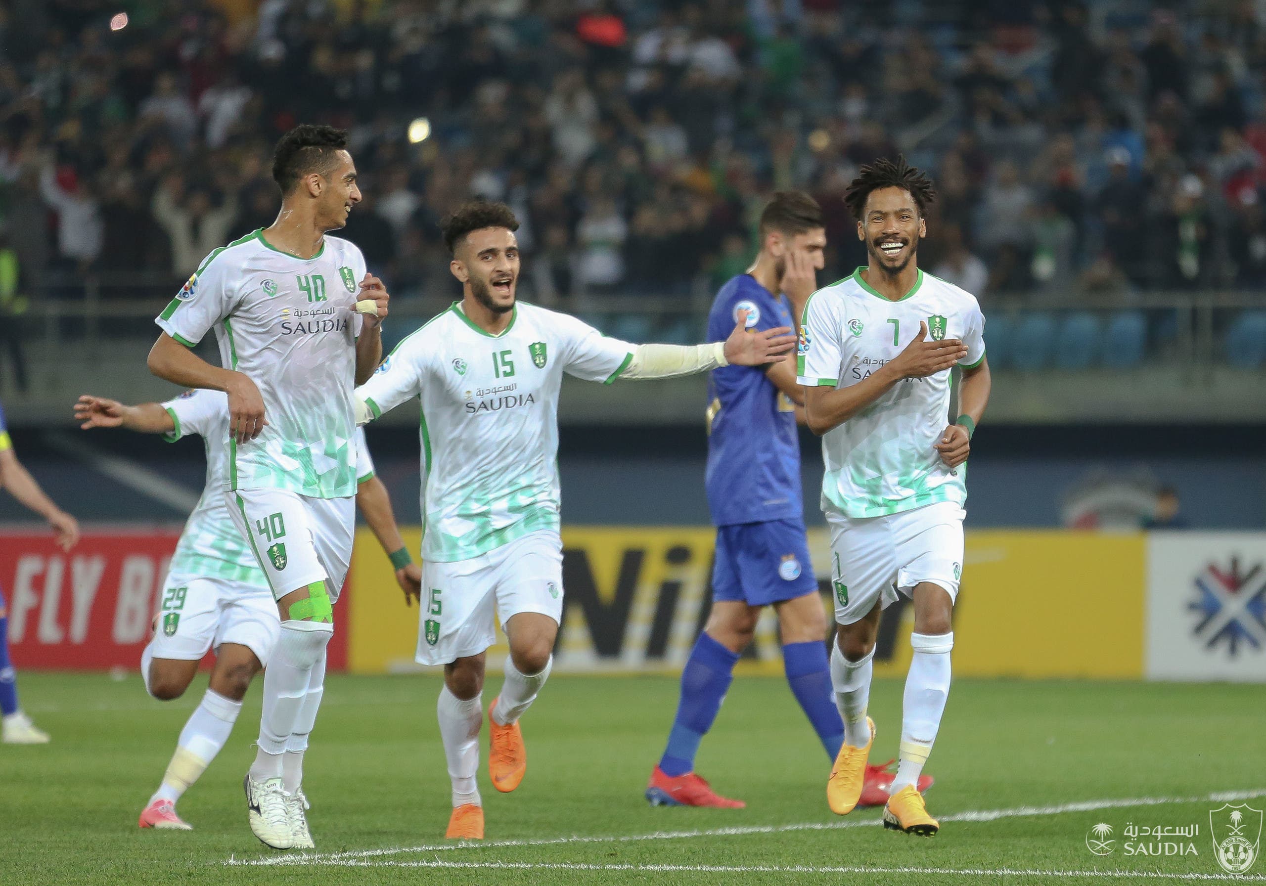 من مباراة أهلي جدة واستقلال طهران