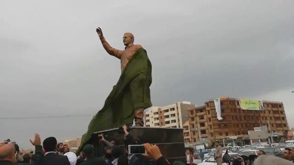من جنوب لبنان إلى الأهواز.. شاهد نصباً آخر لسليماني