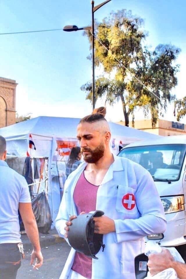 المسعف إبراهيم حسين