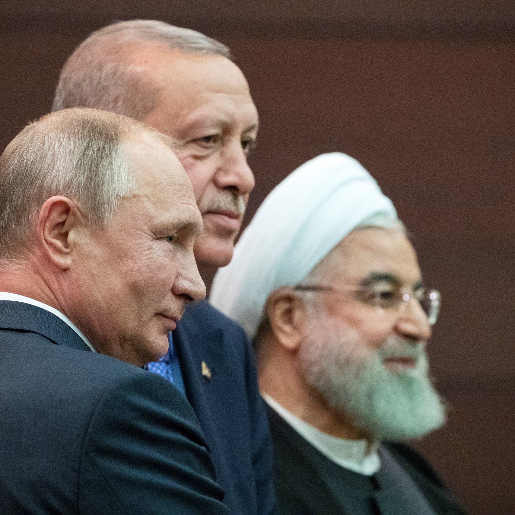  دون سوريين.. بوتين وأردوغان وروحاني يبحثون وضع سوريا