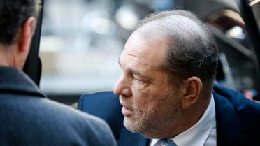 Harvey Weinstein arrives at a Manhattan courthouse on Feb. 24, 2020, in New York. (AP)