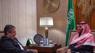 ولي العهد السعودي يلتقي وزير الخارجية الألماني السابق