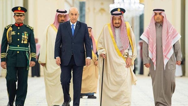 Saudi Arabia’s King Salman meets with Algerian President Abdelmadjid ...