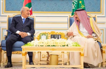Saudi Arabia’s King Salman meets with Algerian President Abdelmadjid Tebboune 2