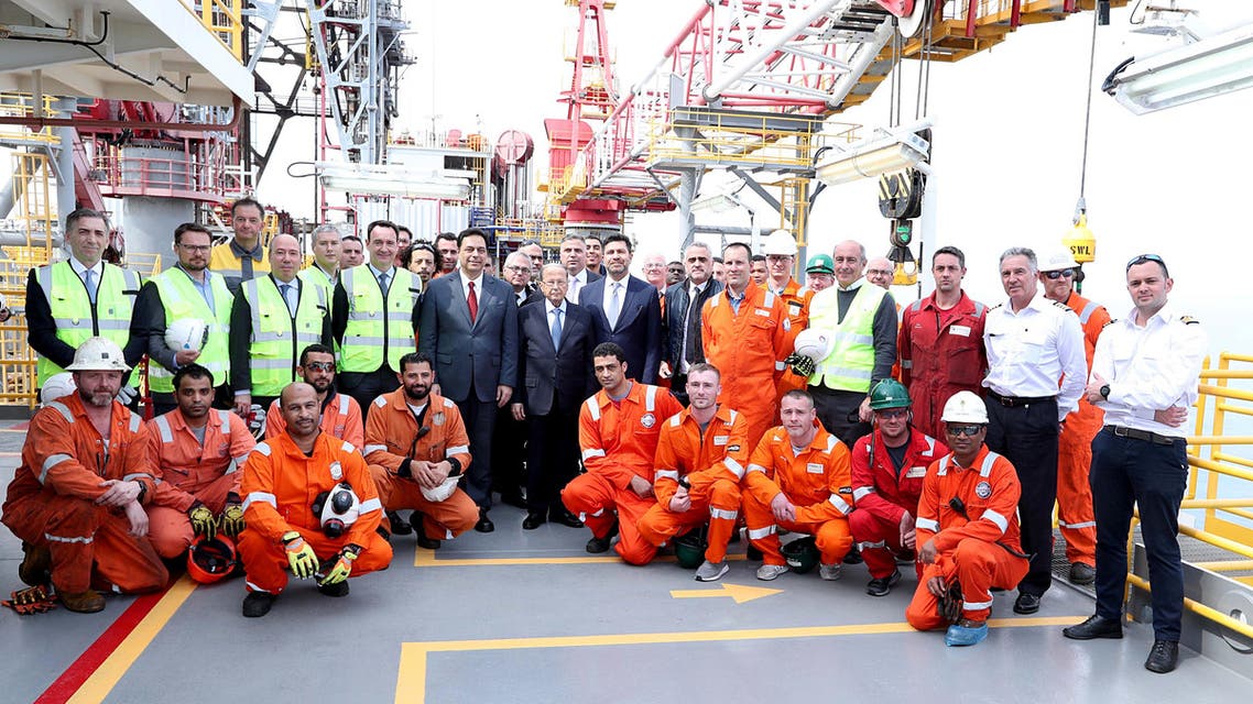 Leb begins offshore drilling