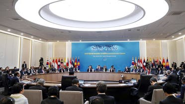 File photo of the ASEAN Summit in South Korea, Nov. 26, 2019. (AFP)