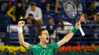 Djokovic in Dubai final saving three match points to beat France’s Monfils