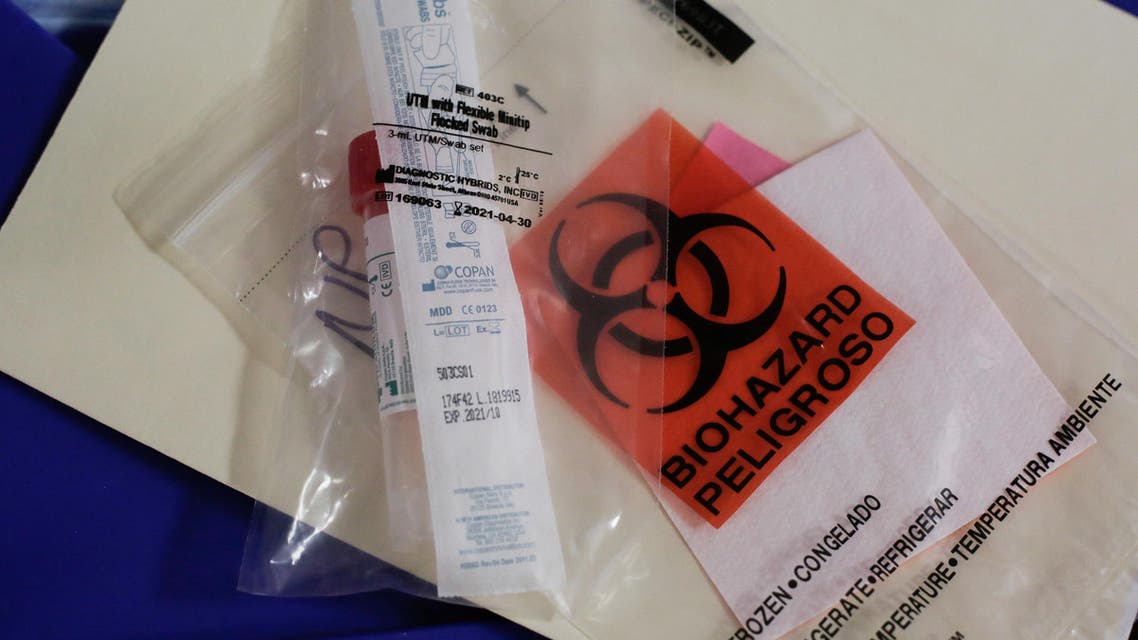A swab to be used for testing coronavirus. (File photo: Reuters)
