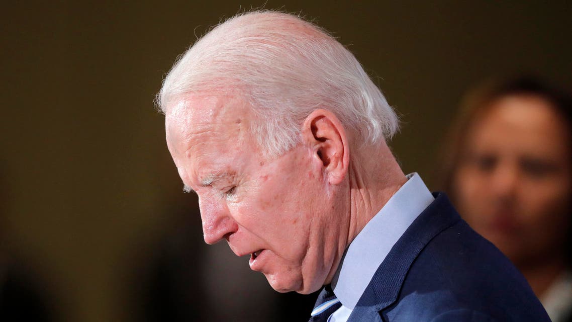 Democratic presidential candidate former Vice President Joe Biden in South Carolina on Feb. 26, 2020. (AP)