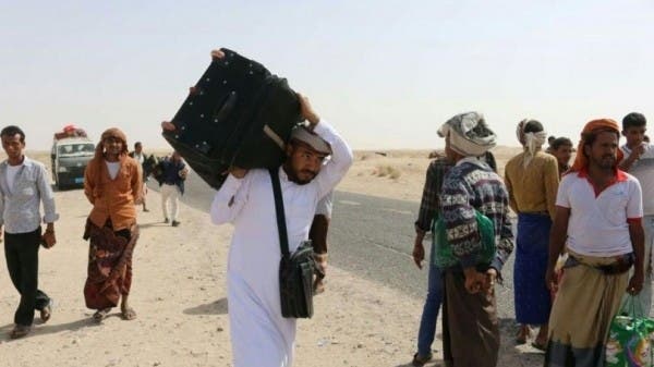 اليمن.. نزوح 25 ألف أسرة من الجوف جراء التصعيد الحوثي