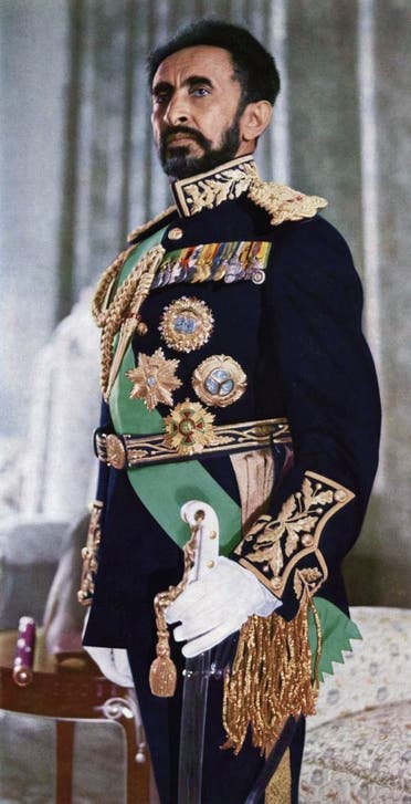 صورة لإمبراطور إثيوبيا هيلي سيلاسي