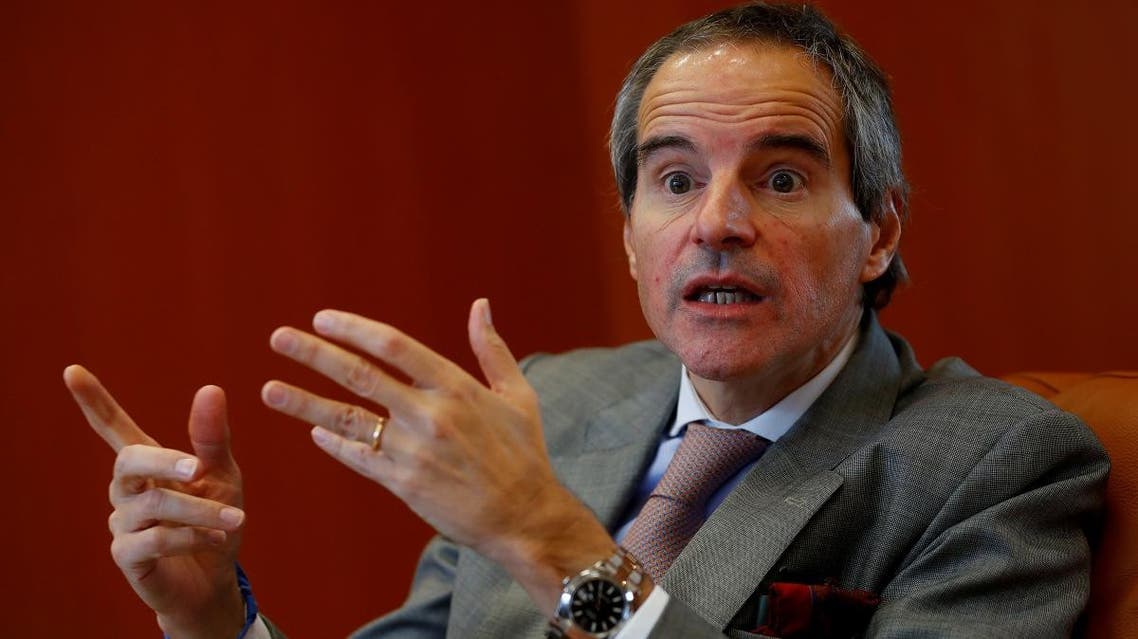 File photo of International Atomic Energy Agency (IAEA) Director General Rafael Grossi during an interview in his office in Vienna, Austria. (Reuters)