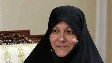 Iranian MP Fatemeh Rahbar. (Twitter)