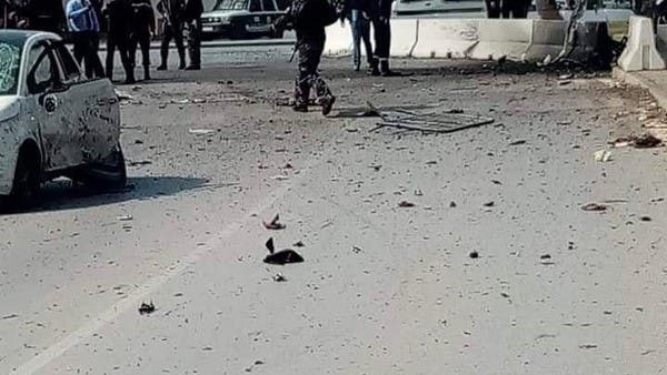 المشاهد الأولى للتفجير الانتحاري قرب سفارة أميركا بتونس