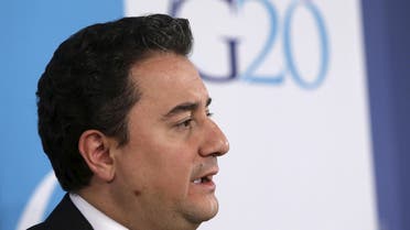 Ali Babacan pictured in 2015. (Reuters)