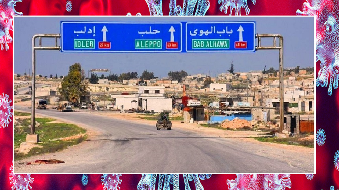 الشوارع والطرقات خالية بسوريا خوفا من القتال وكورونا