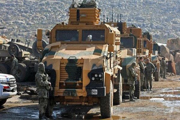 رتل عسكري تركي في إدلب