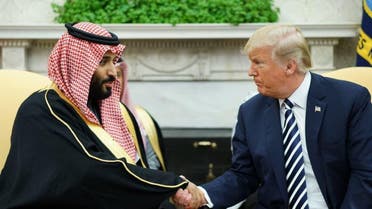 Donald Trump and Muhammad bin Salman