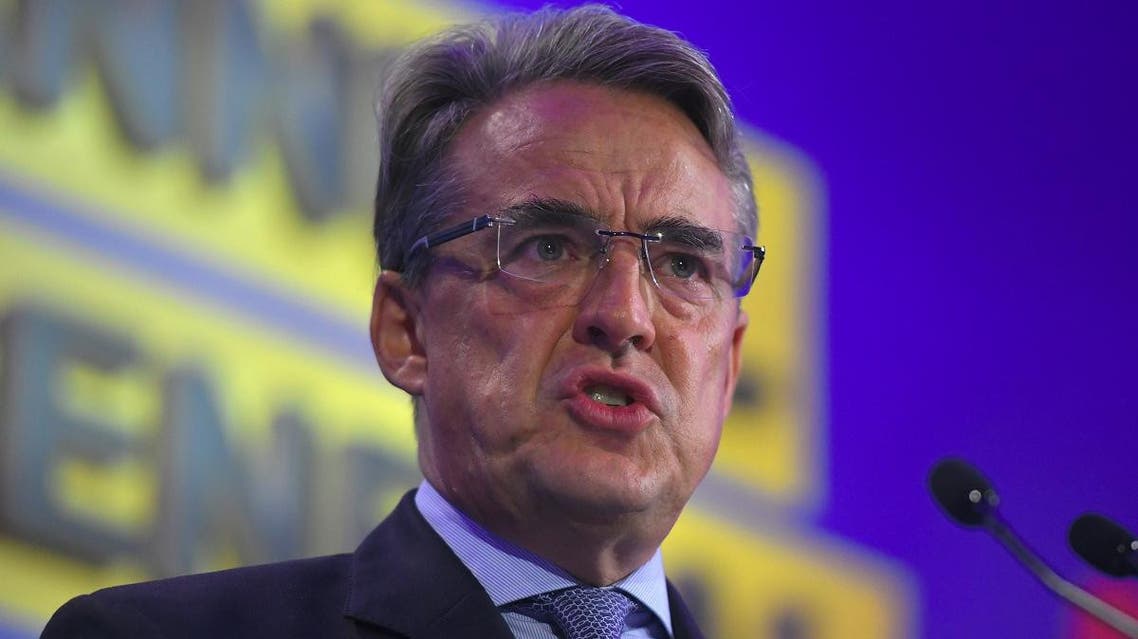 International Air Transport Association (IATA) chief executive Alexandre de Juniac speaks during the opening session of the annual general meeting of IATA in Seoul on June 2, 2019. (AFP)