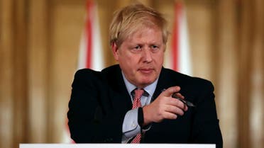 British Prime Minister Boris Johnson holds a news conference addressing the government's response to the coronavirus outbreak, at Downing Street in London, Britain March 12, 2020. (Reuters)