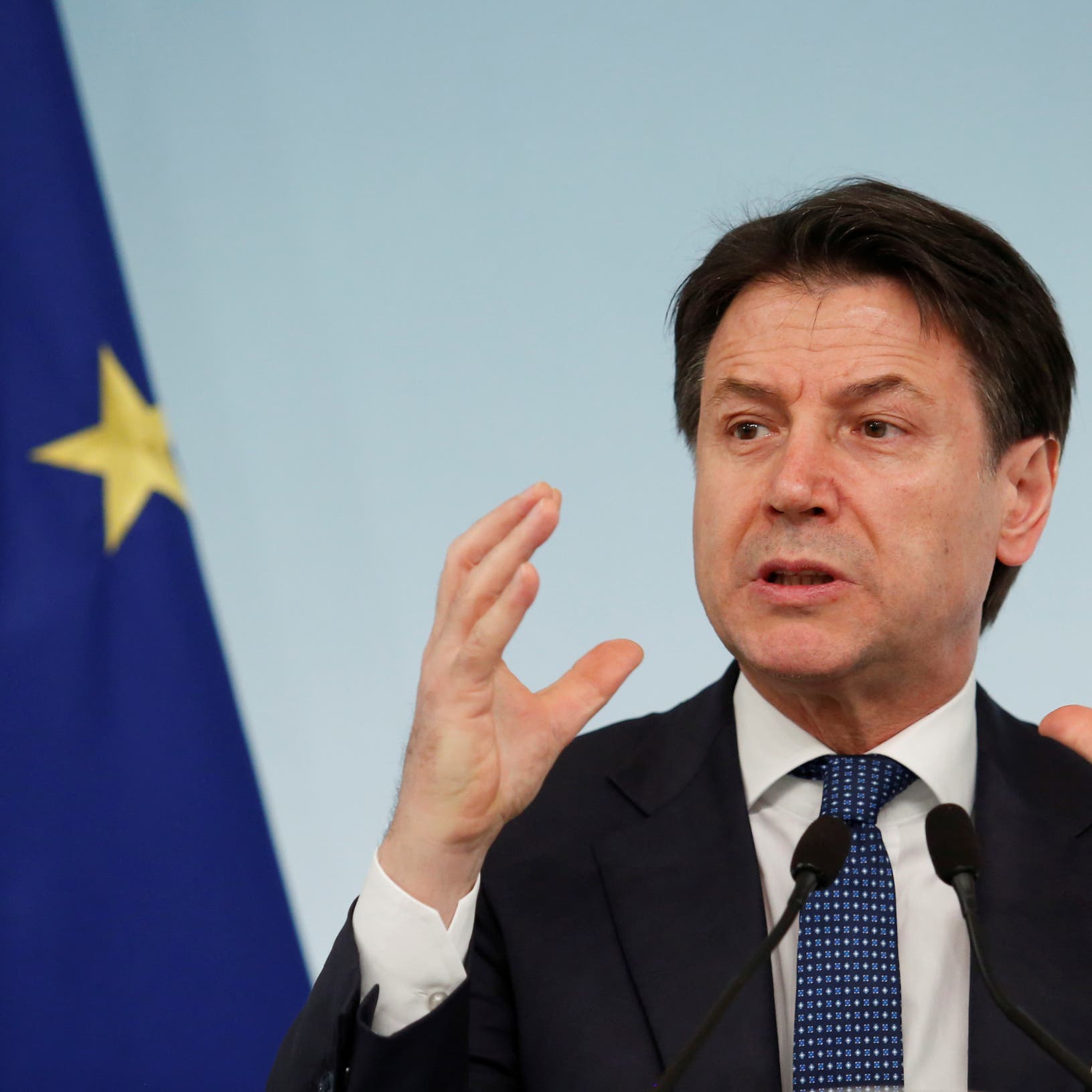 رئيس وزراء إيطاليا: كورونا قد يفقد الاتحاد الأوروبي سبب وجوده