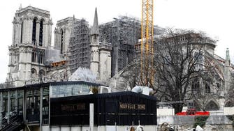 Coronavirus outbreak halts work on fire-ravaged Notre-Dame in Paris