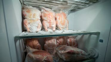 Chickens in a freezer. (File photo: Reuters)