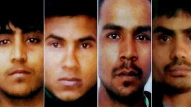 The four men convicted of the killing of 23-year-old Jyoti Singh. (Twitter)