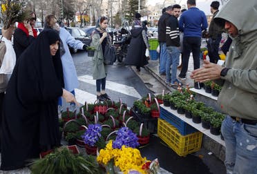 بازار تجريش در تهران (19 مارس فرانس برس)