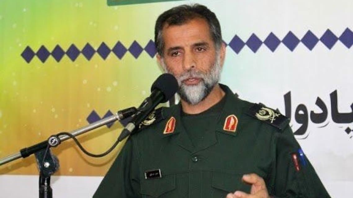 Senior commander in Iran's Islamic Revolutionary Guard Corps (IRGC), Hossein Asadollahi. (Twitter)