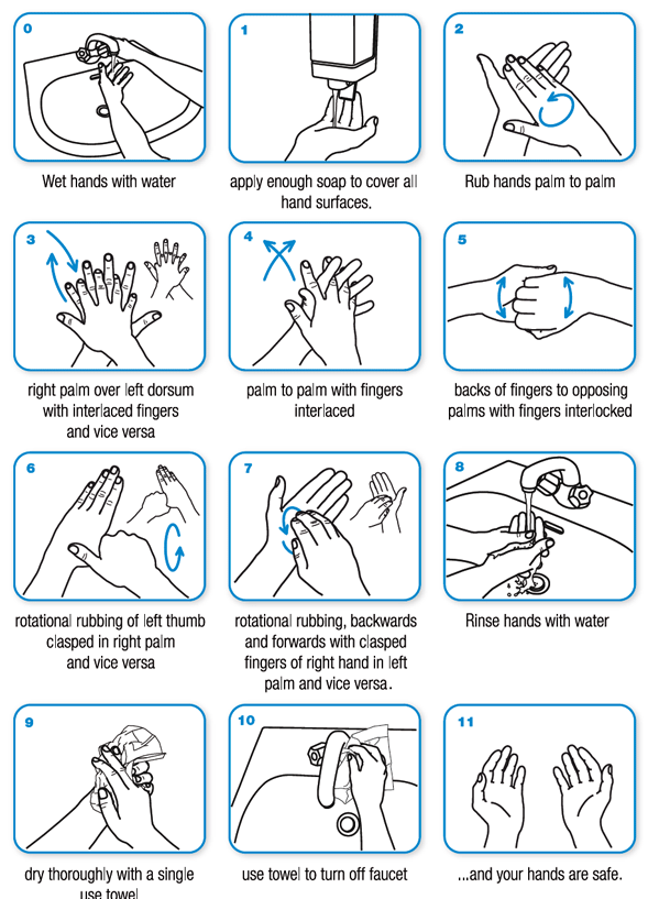 How to wash your hands. (Screengrab, WHO website.)