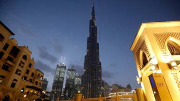 A view shows the Burj Khalifa, the world's tallest building, mostly deserted, following the outbreak of coronavirus, in Dubai, United Arab Emirates, March 23, 2020. (Reuters)