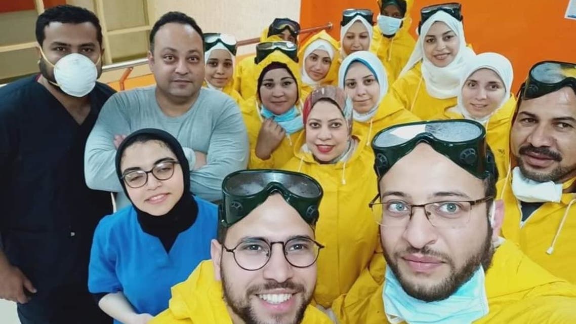 مصر كورونا عزل مسشتفى