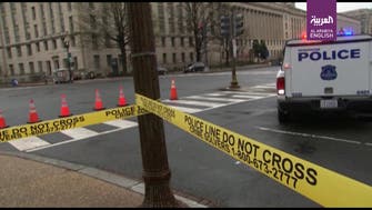 Coronavirus: Streets blocked in Washington DC to enforce social distancing