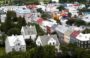 General view shows city of Reykjavik, seen from Hallgrimskirkja church, 2017. (File photo: Reuters)