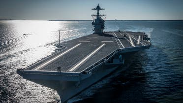 The USS Gerald R. Ford, a US Navy aircraft carrier. (File photo: US Navy/AP)