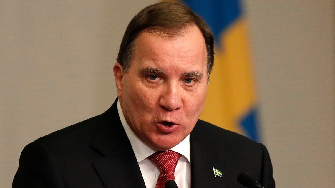 AP - Swedish PM Stefan Lofven