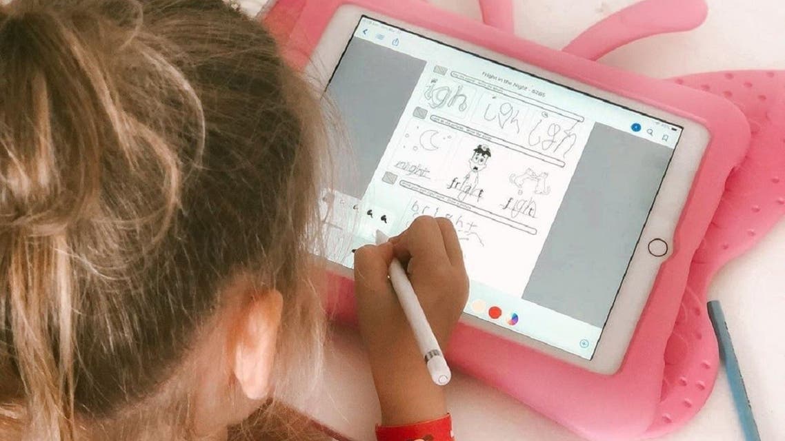 Teachers, parents and students have been adapting to the online distance learning system launched in the United Arab Emirates to combat the spread of coronavirus. (Twitter)