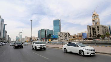 General view shows the cars on the street, after curfew lifted, which was imposed to prevent the spread of the coronavirus disease (COVID-19), in Riyadh, Saudi Arabia, March 24, 2020. (Reuters)