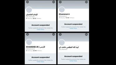 Twitter suspended the English, Arabic, Persian and Urdu accounts of Iranian Supreme Leader Ayatollah Ali Khamenei, and shortly after re-activated the accounts but with zero followers, March 31, 2020. (Twitter)
