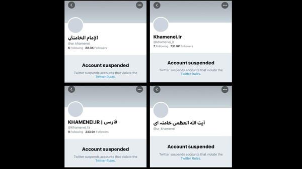 Twitter Suspends Accounts Of Iran’s Supreme Leader Khamenei