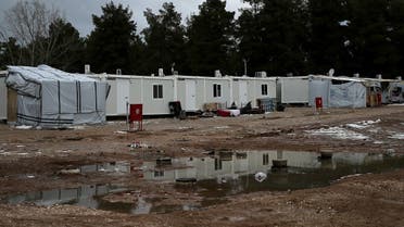 Greece a refugee camp in Ritsona