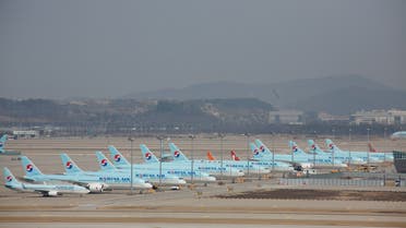 Korean Air’s planes sit on tarmac at Incheon International Airport, Incheon, South Korea. (File photo: Reuters)
