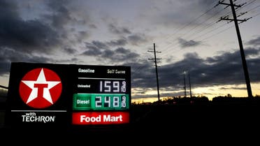 Prices are seen on the marquee of a gas station, Tuesday, March 31, 2020, in Brandon, Miss. (File photo: AP)